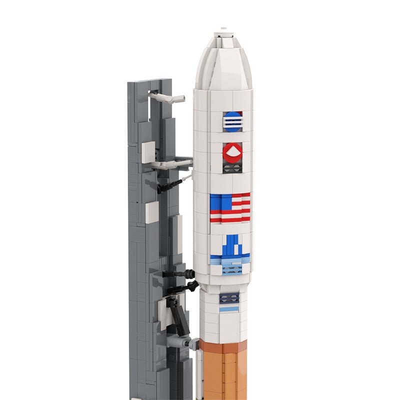 Atlas V Launchpad - Building Set | Power Brickz