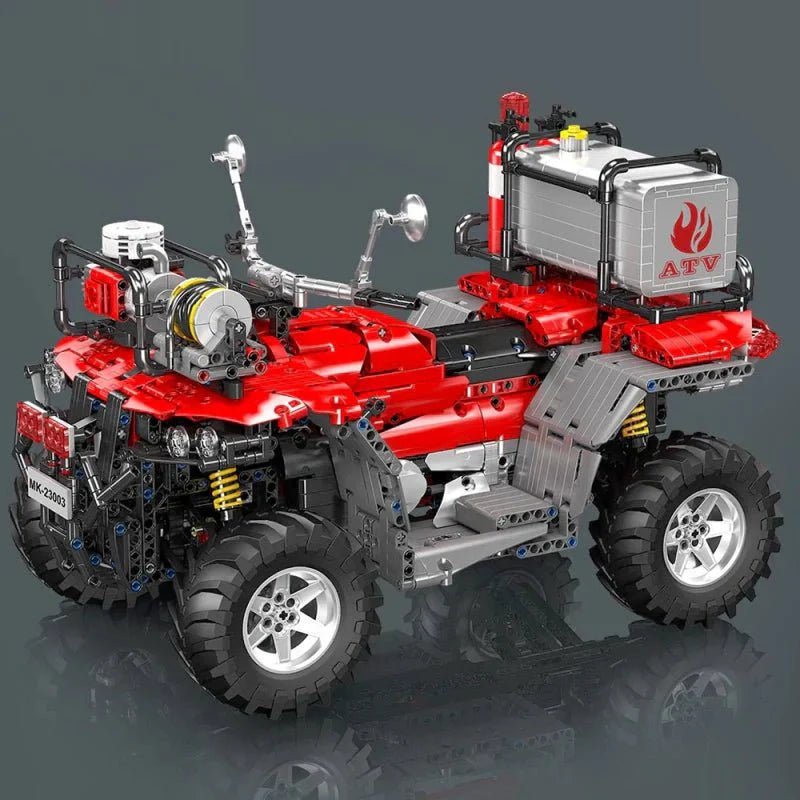 ATV Fire Rescue Unit | 2100pcs - Power Brickz