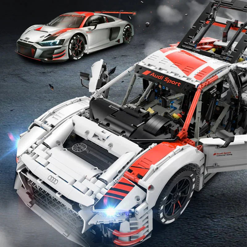 Audi R8 LMS GT3 - Building Blocks Set | Power Brickz