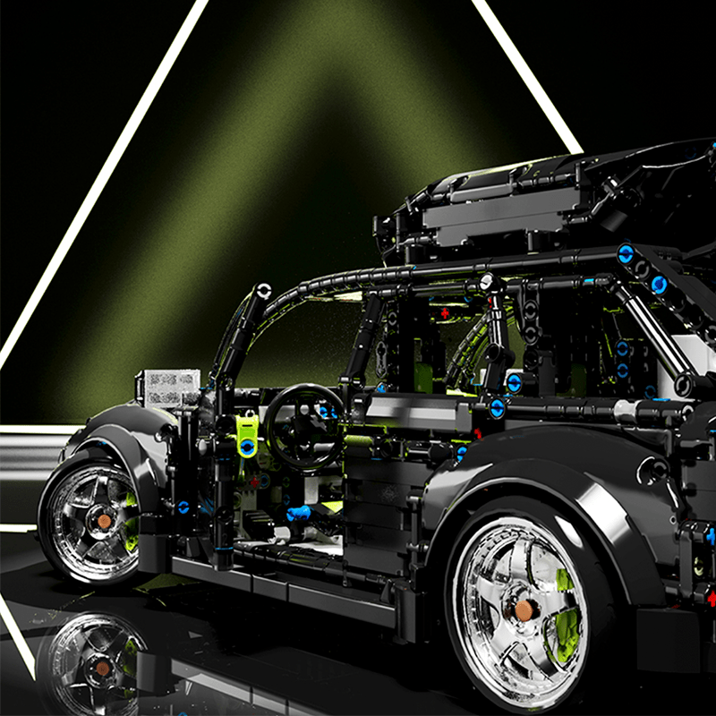 High-Performance RS6 Sport Wagon - Building Blocks Set | Power Brickz