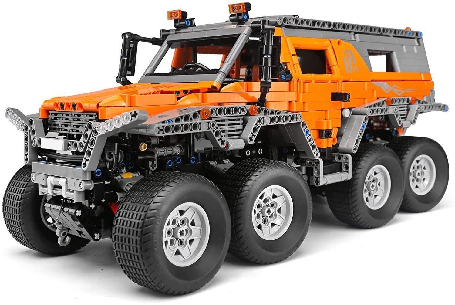 8x8 Amphibious Expedition Vehicle - Building Blocks Set | Power Brickz