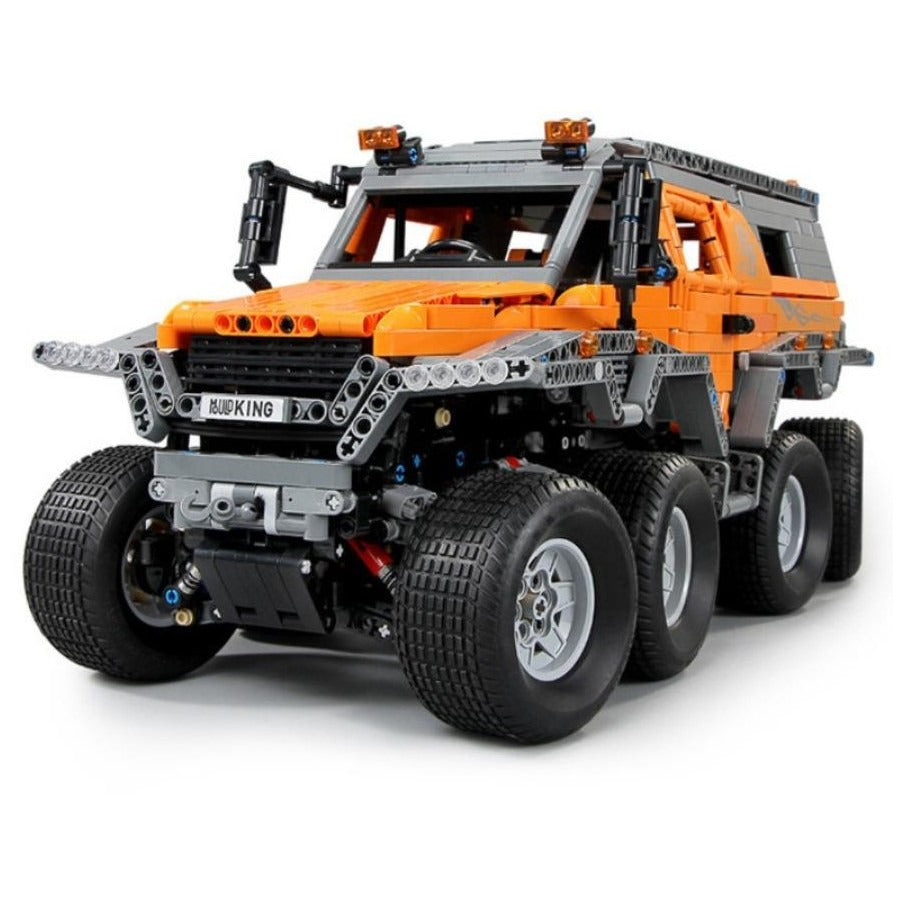 8x8 Amphibious Expedition Vehicle Building Blocks Car – 2,959 pieces – collector-grade vehicle replica