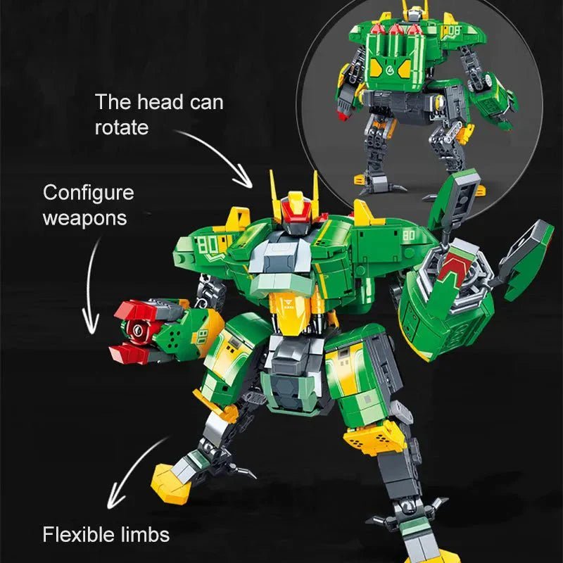 Bad Luck Beam Mecha Robot Warrior | 660pcs - Power Brickz