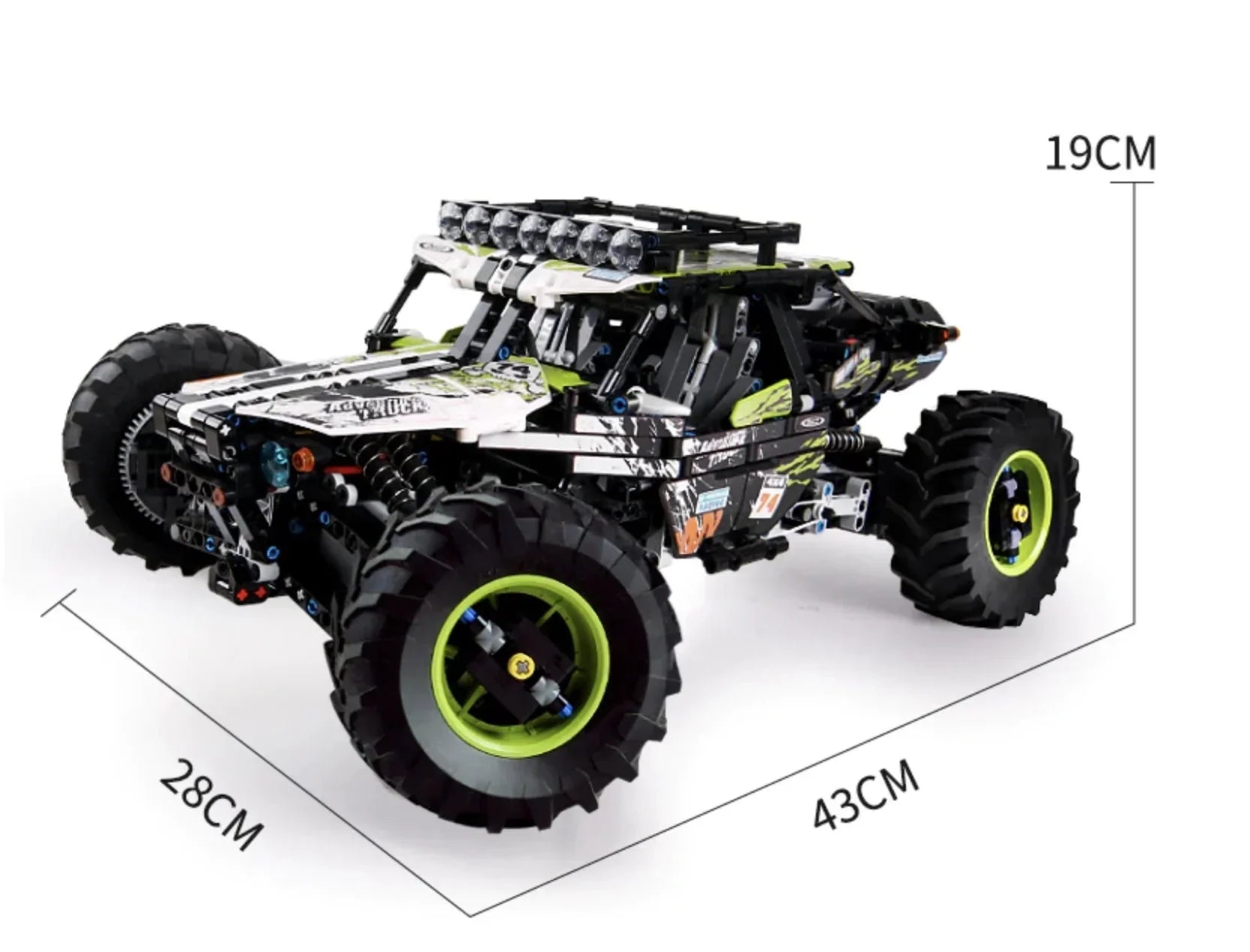 Baja Desert Rally Buggy - Building Blocks Set | Power Brickz