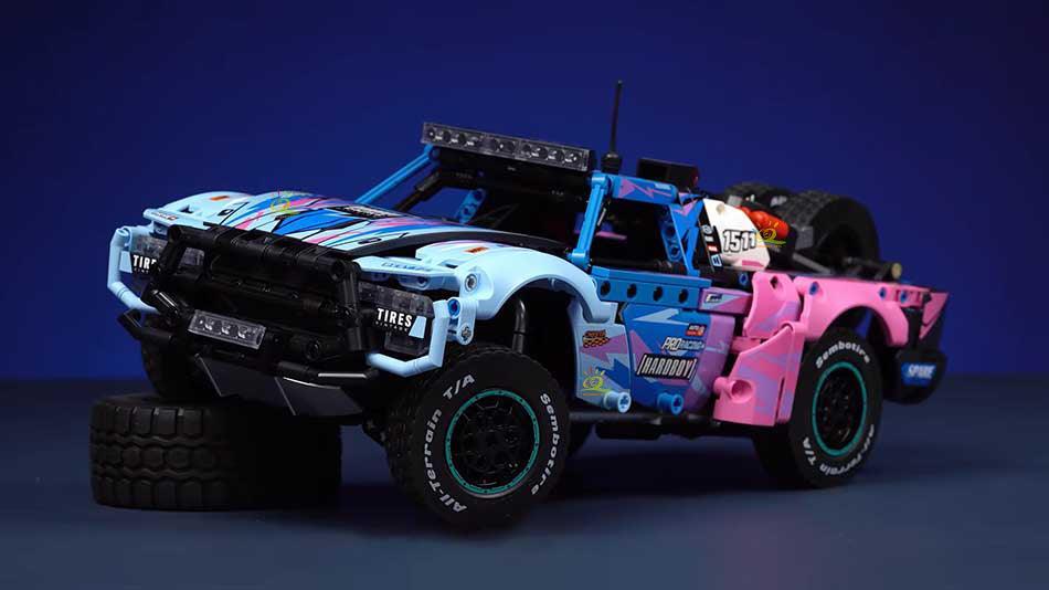 Baja Trophy 4x4 Truck - Building Blocks Set | Power Brickz