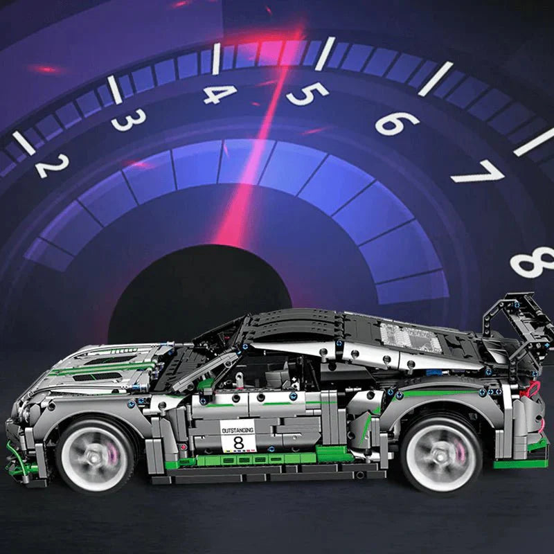 GT3 Continental Endurance Racer - Building Blocks Set | Power Brickz