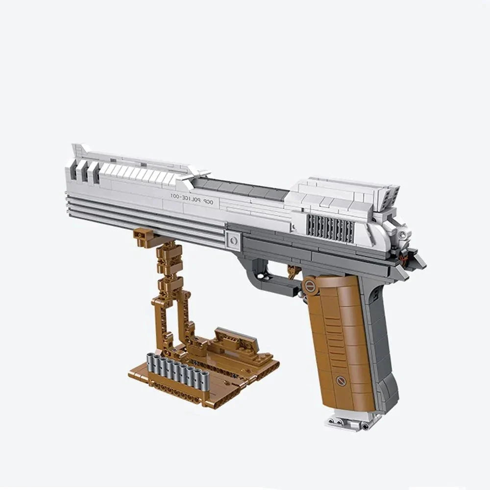 Auto-9 Pistol - Building Set | Power Brickz