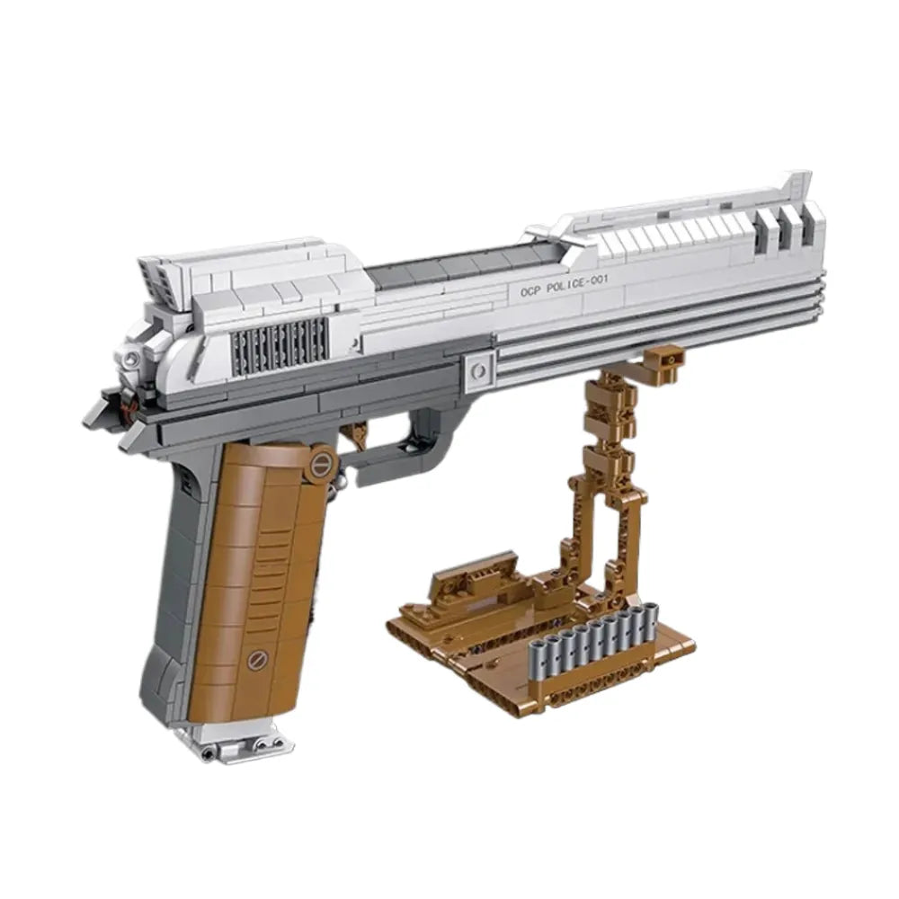 Auto-9 Pistol - Building Set | Power Brickz