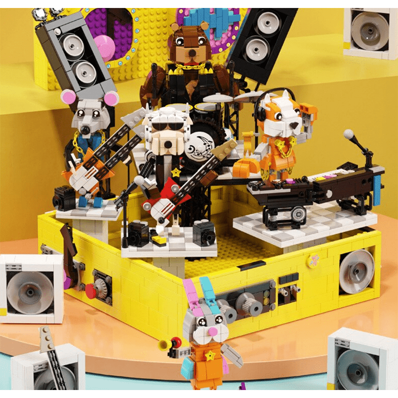 Bluetooth Music Box - Building Set | Power Brickz