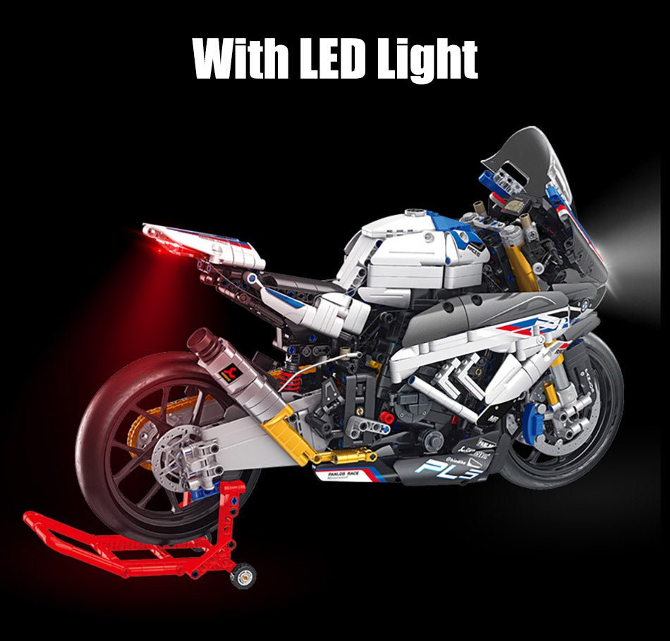 Carbon Track Superbike - Building Set | Power Brickz