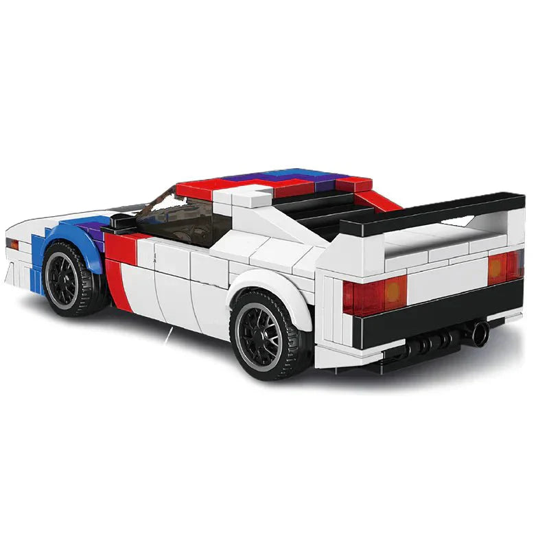Retro M1 Group 4 Pro Racer - Building Blocks Set | Power Brickz