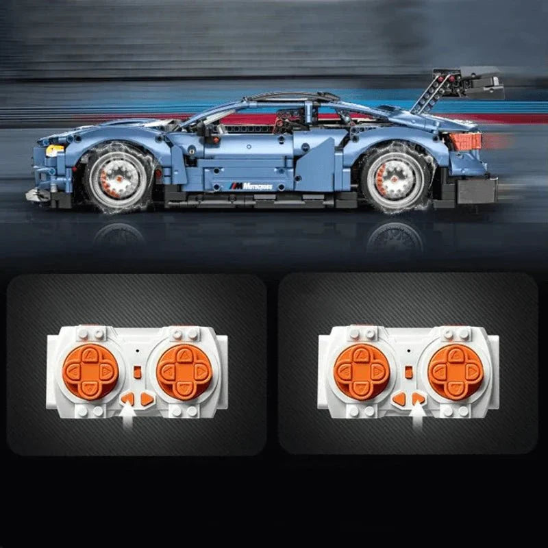 M4 DTM-Style Track Coupe - Building Blocks Set | Power Brickz