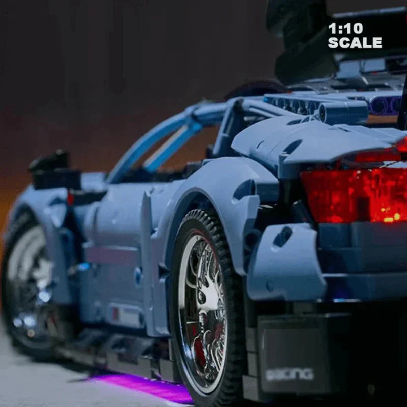 M4 DTM-Style Track Coupe - Building Blocks Set | Power Brickz