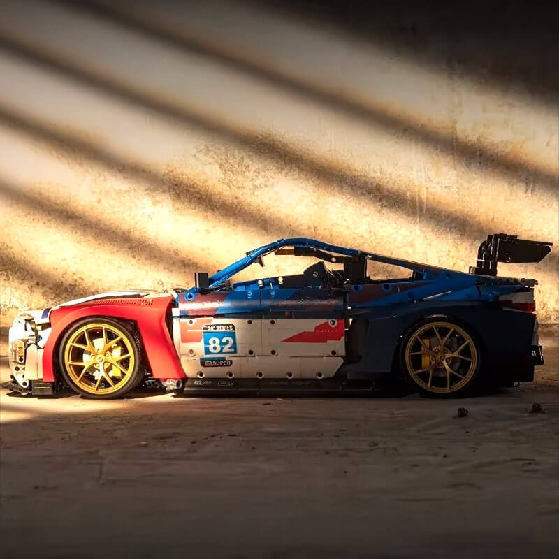 M4 DTM Track Coupe - Building Blocks Set | Power Brickz