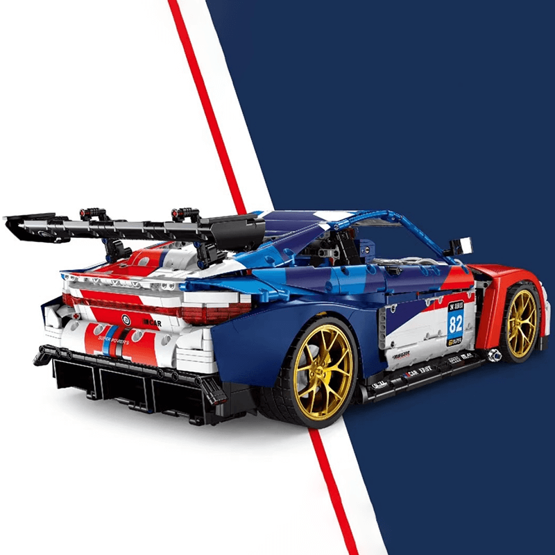 M4 DTM Track Coupe - Building Blocks Set | Power Brickz