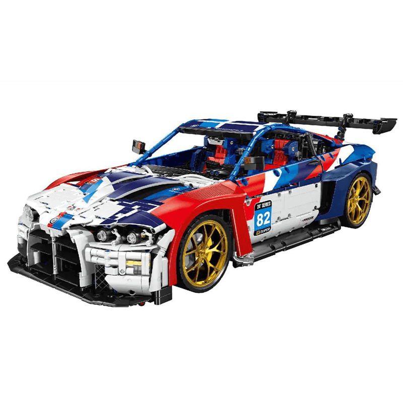 M4 DTM Track Coupe - Building Blocks Set | Power Brickz