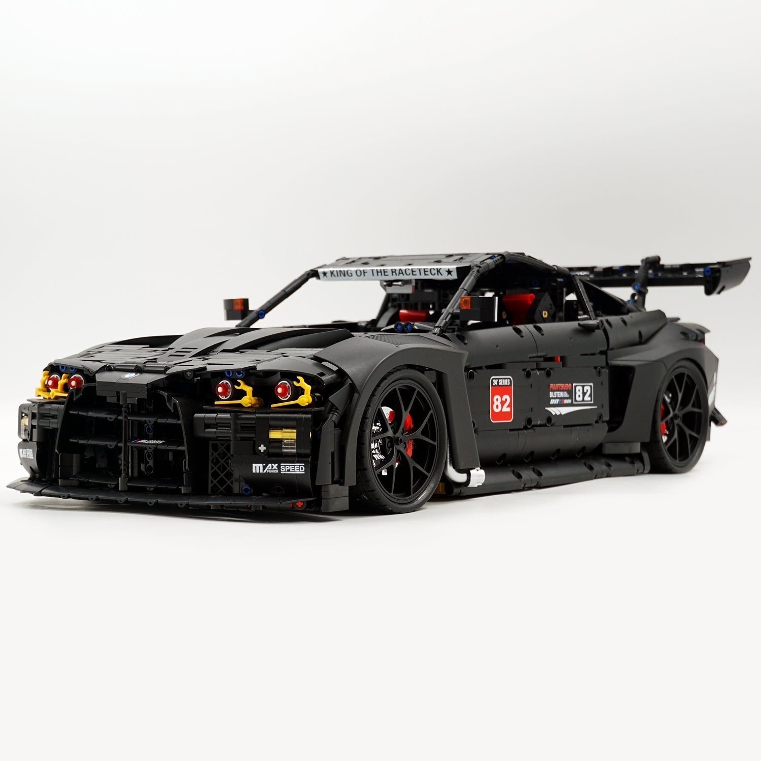M4 DTM – Black Edition - Building Blocks Set | Power Brickz