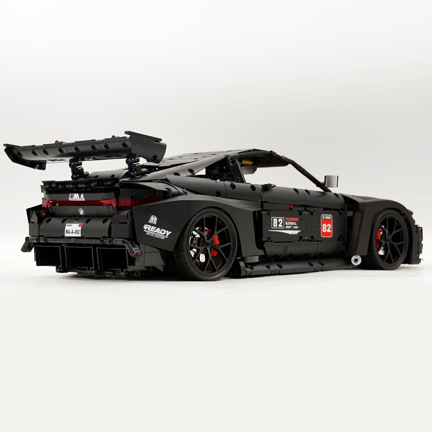 M4 DTM – Black Edition - Building Blocks Set | Power Brickz
