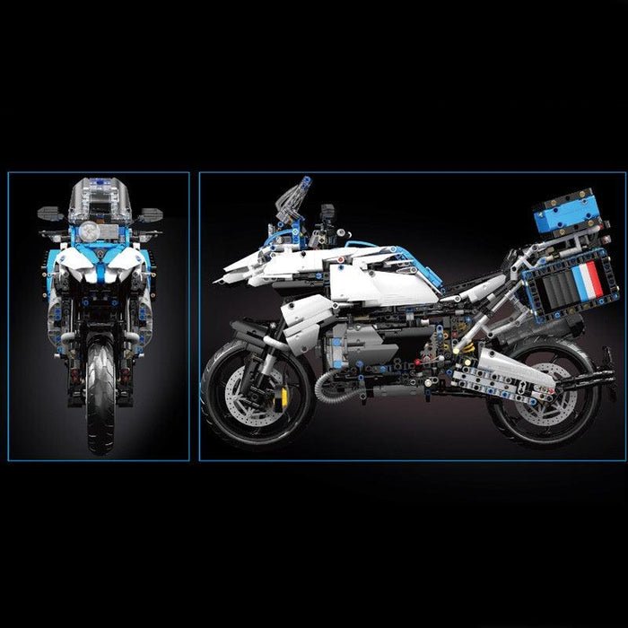 Adventure Touring Motorcycle - Building Set | Power Brickz