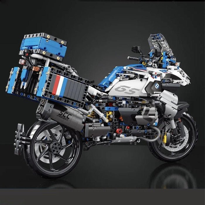 Adventure Touring Motorcycle - Building Set | Power Brickz