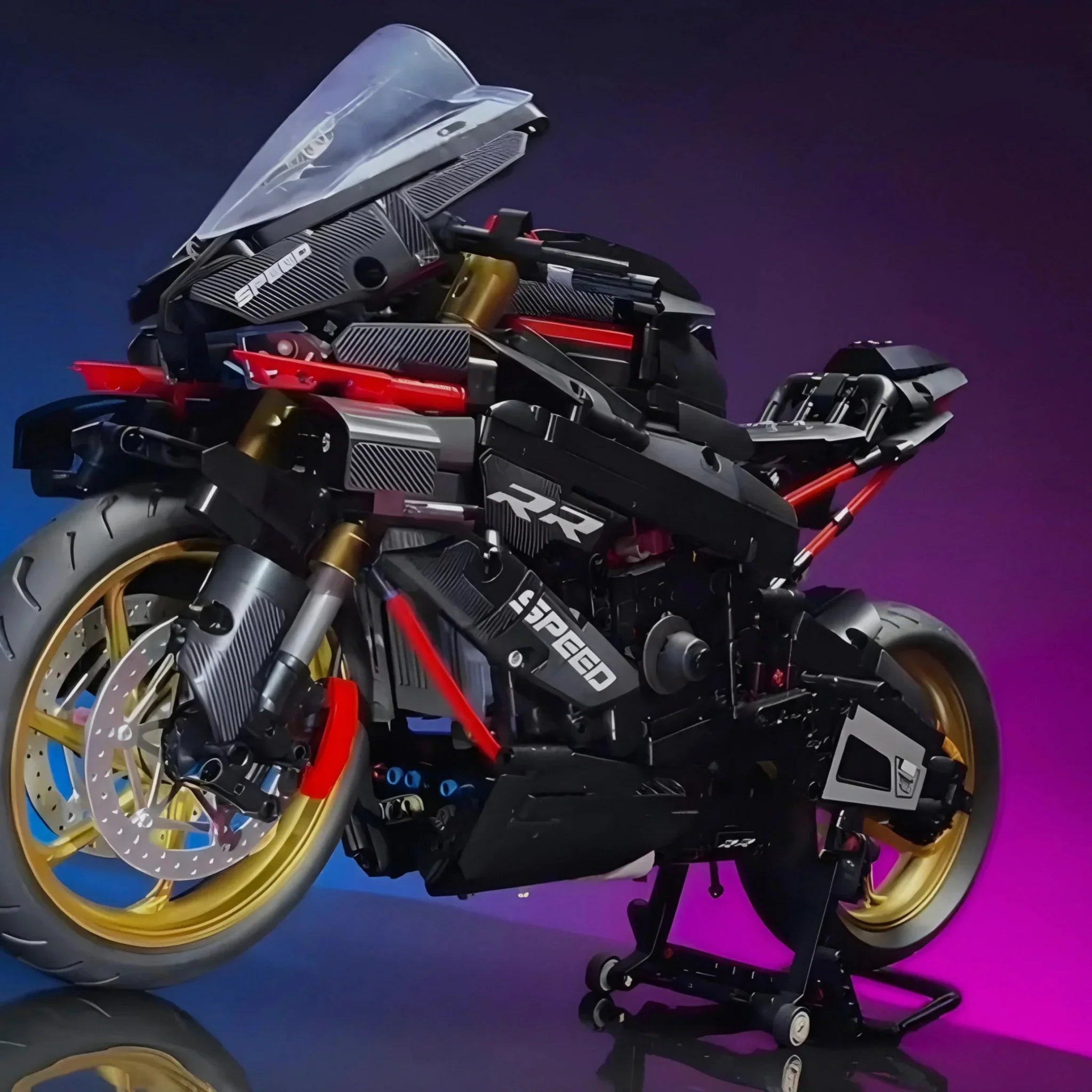 Superbike RR Racing Replica - Building Set | Power Brickz