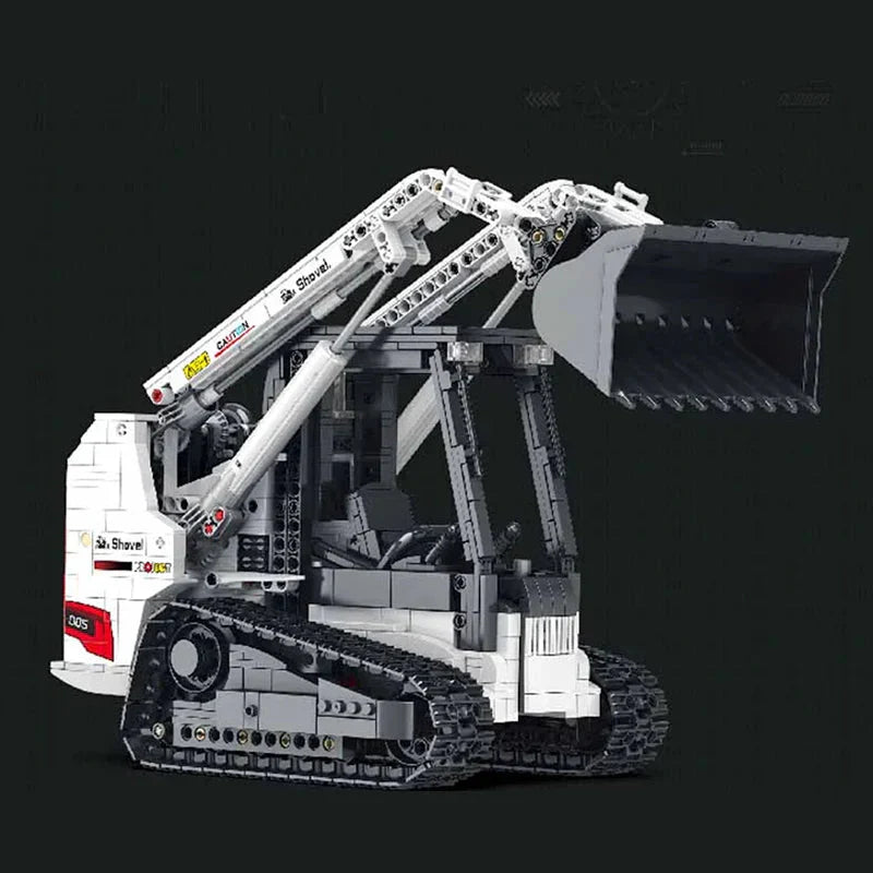 Compact Skid-Steer Loader - Building Set | Power Brickz