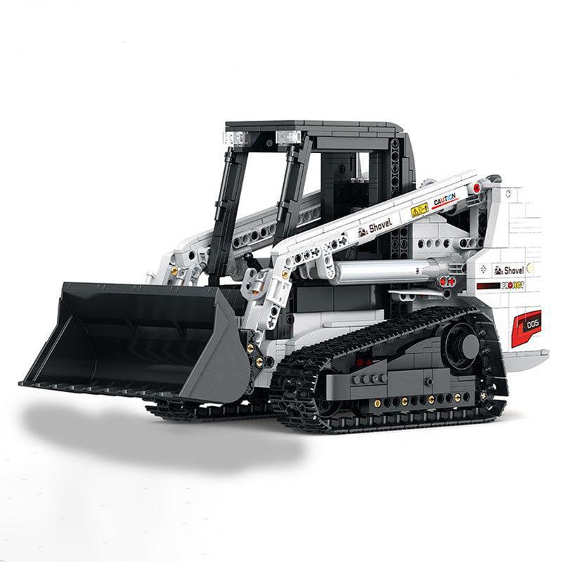 Compact Skid-Steer Loader - Building Set | Power Brickz