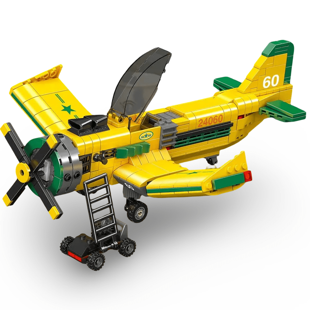 Brazilian Propeller - Driven Racing Aircraft | 562pcs - Power Brickz