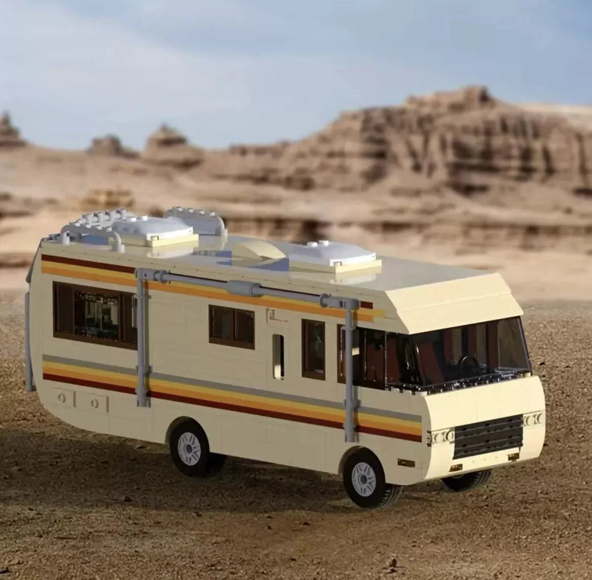 Desert Mobile Chemistry Lab - Building Set | Power Brickz