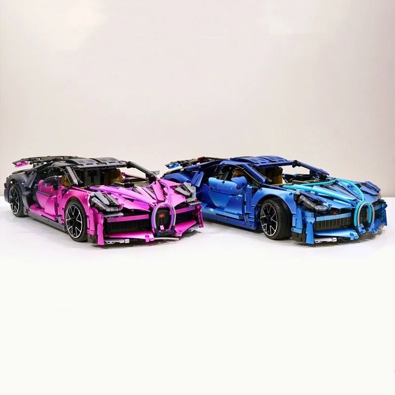 Track-Focused WHyper GT - Building Blocks Set | Power Brickz