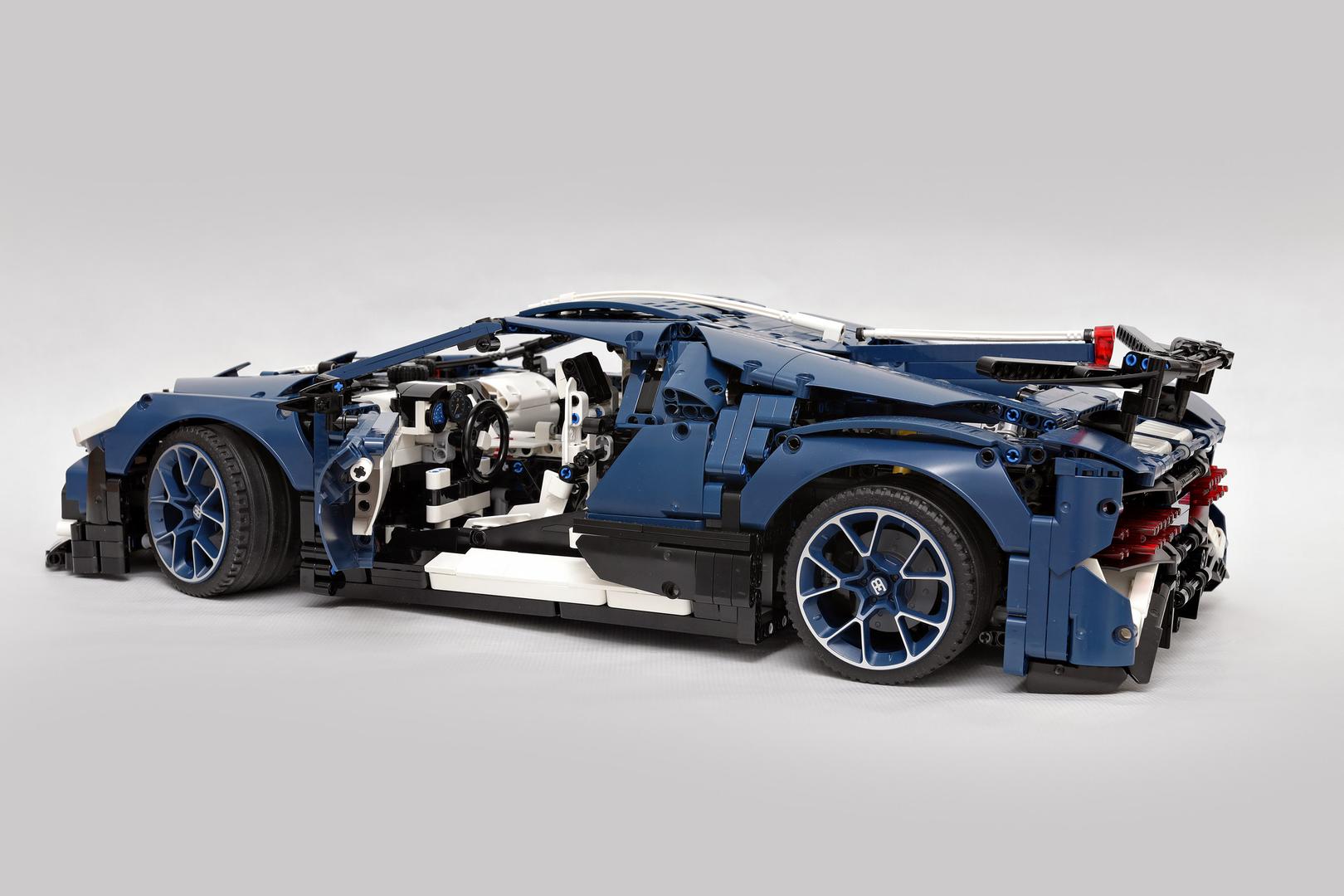 Aerodynamic WChiron Hyper Beast - Building Blocks Set | Power Brickz