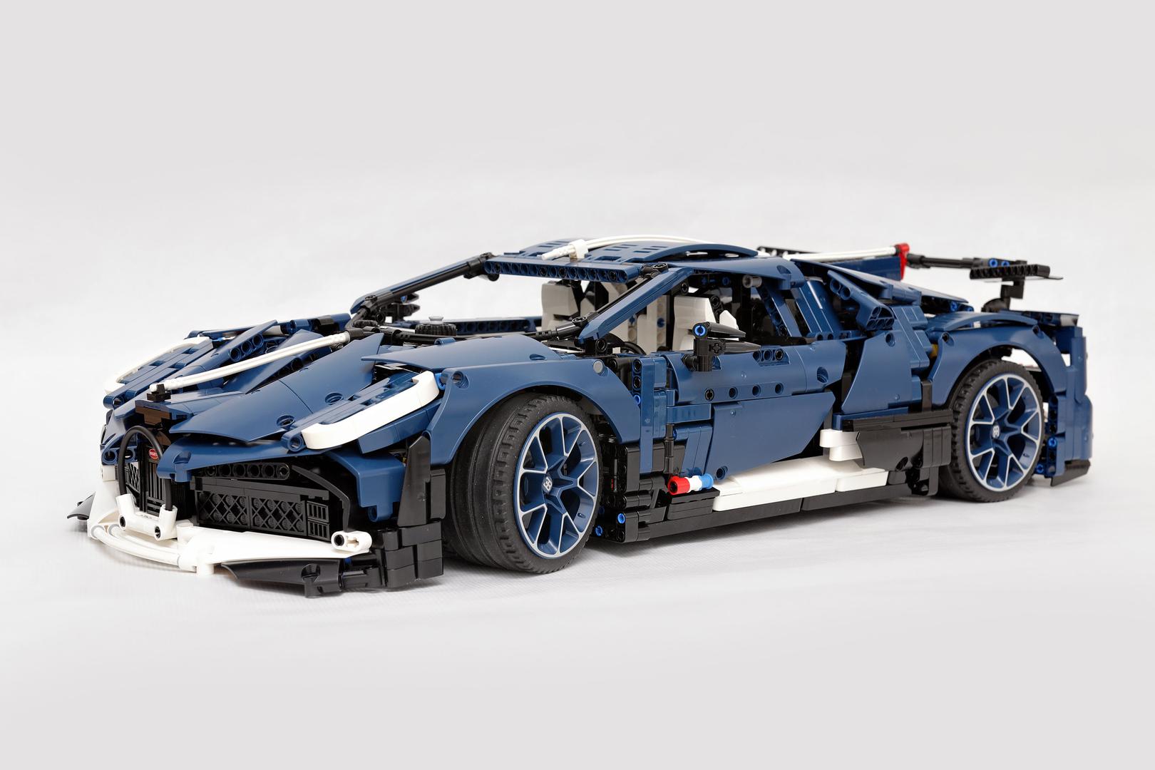 Aerodynamic WChiron Hyper Beast - Building Blocks Set | Power Brickz