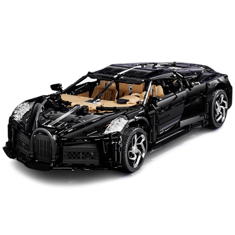 WVoiture Noire - Building Blocks Set | Power Brickz