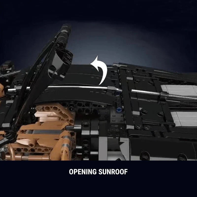 WVoiture Noire - Building Blocks Set | Power Brickz