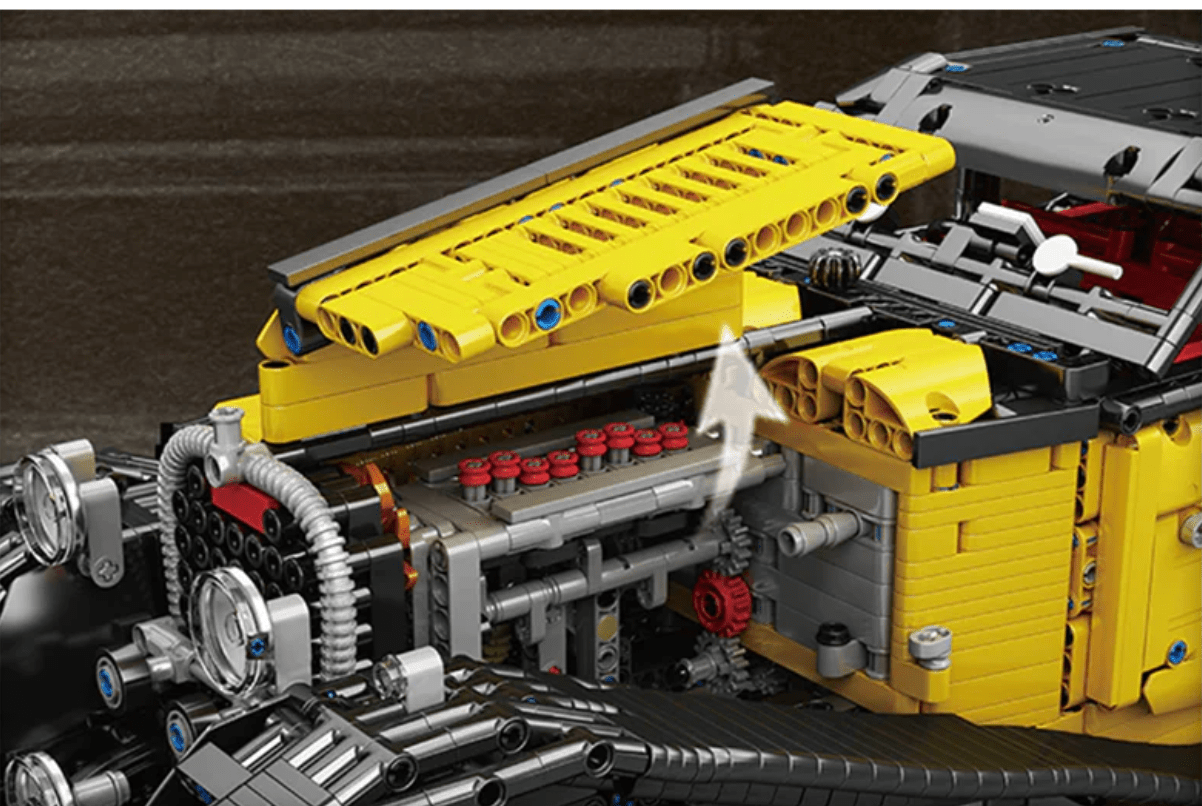 Classic TFrench Coupe - Building Blocks Set | Power Brickz