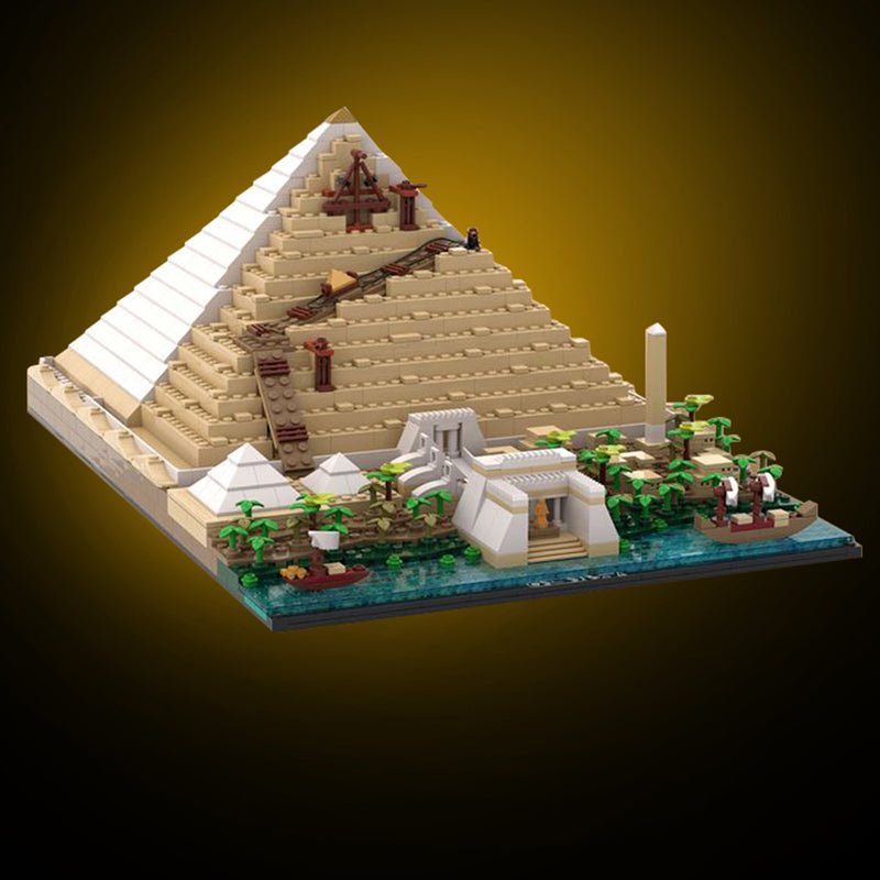 Building Of The Great Pyramid - Building Set | Power Brickz