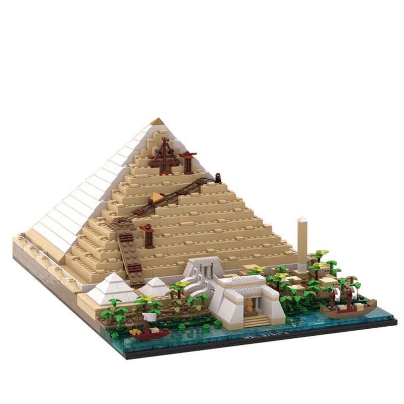 Building Of The Great Pyramid - Building Set | Power Brickz