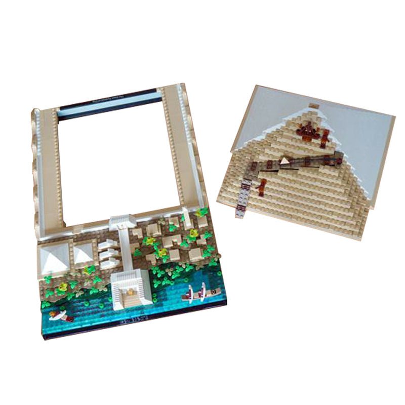 Building Of The Great Pyramid - Building Set | Power Brickz