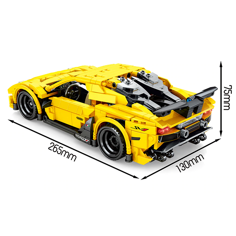 Legendary American Muscle - Building Blocks Set | Power Brickz