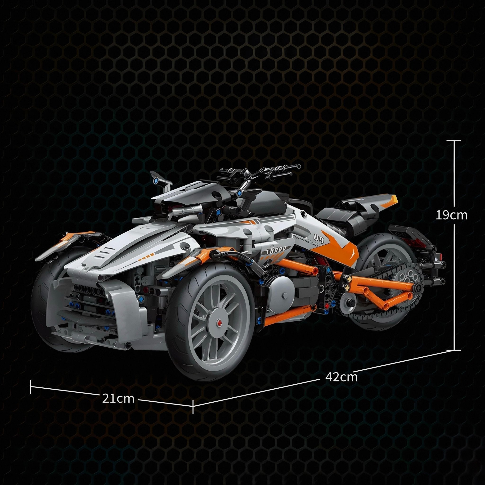 2021 Sport Touring Trike - Building Set | Power Brickz