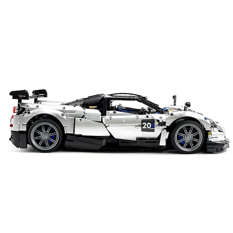Carbon Aero Huayra BC Hypercar - Building Blocks Set | Power Brickz