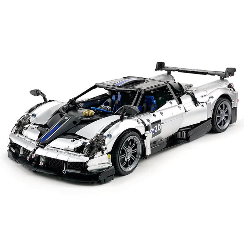 Carbon Aero Huayra BC Hypercar - Building Blocks Set | Power Brickz