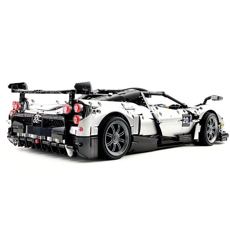 Carbon Aero Huayra BC Hypercar - Building Blocks Set | Power Brickz
