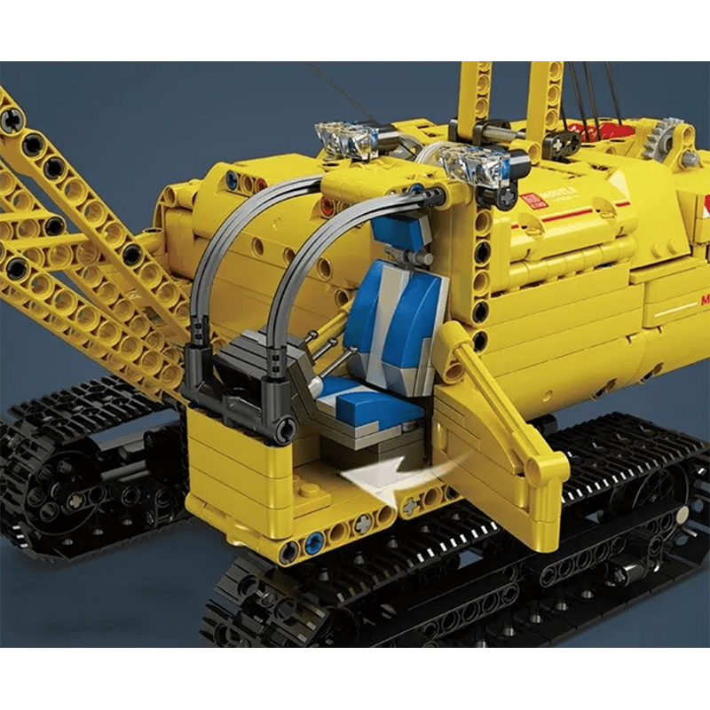 RC Crawler Crane - Building Set | Power Brickz