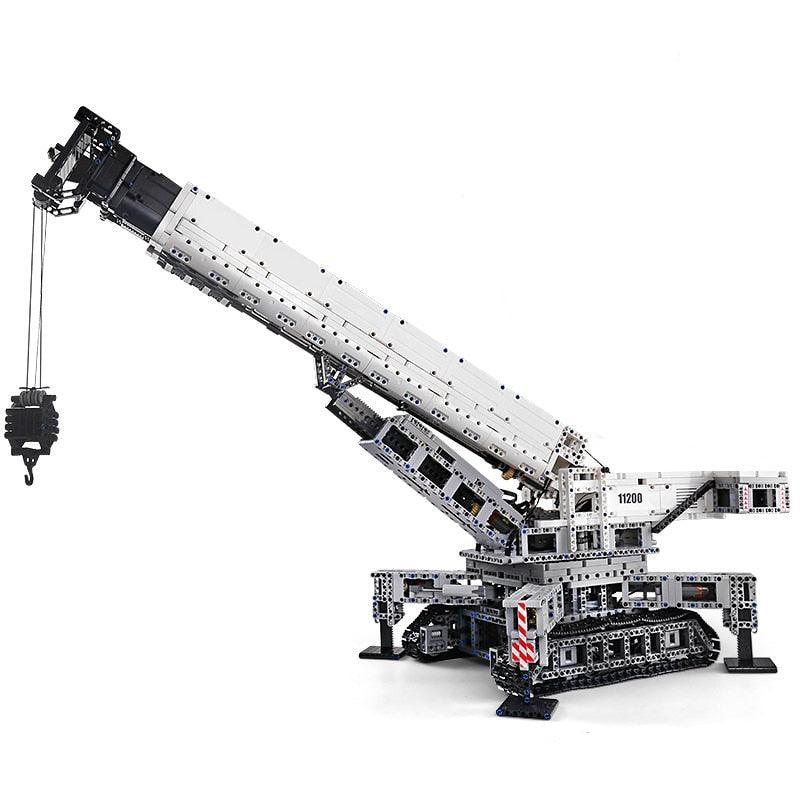 Motorized Heavy-Duty Crane - Building Set | Power Brickz
