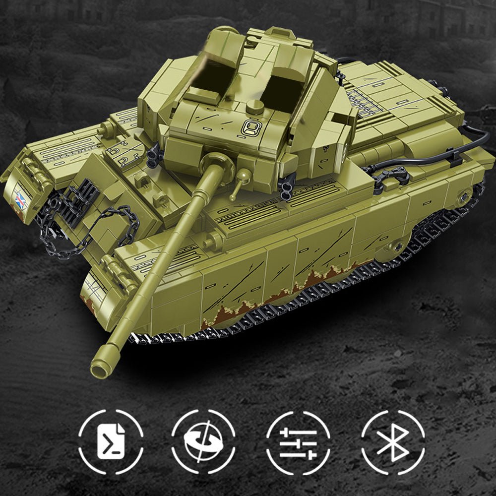 Centurion Main Battle Tank with Power Functions - Building Set | Power Brickz