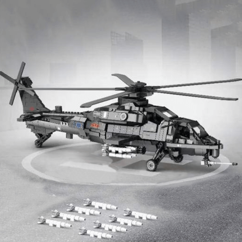 Changhe Z-10 - Building Set | Power Brickz