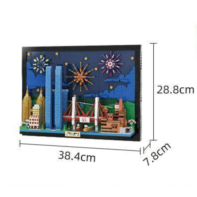 Chongqing Skyline - Building Set | Power Brickz