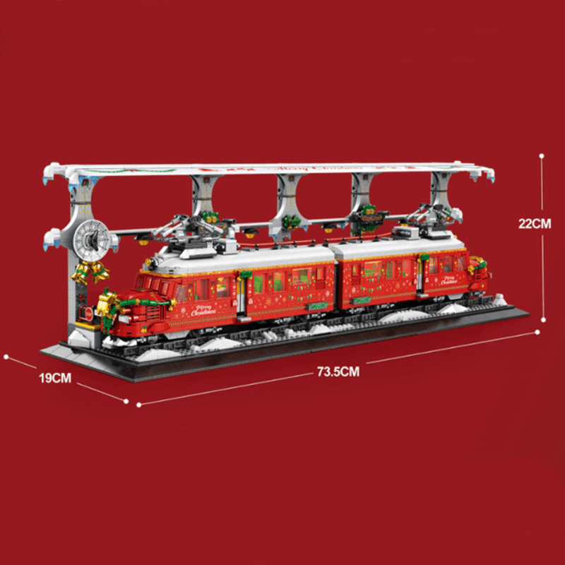 Christmas Train Set - Building Set | Power Brickz