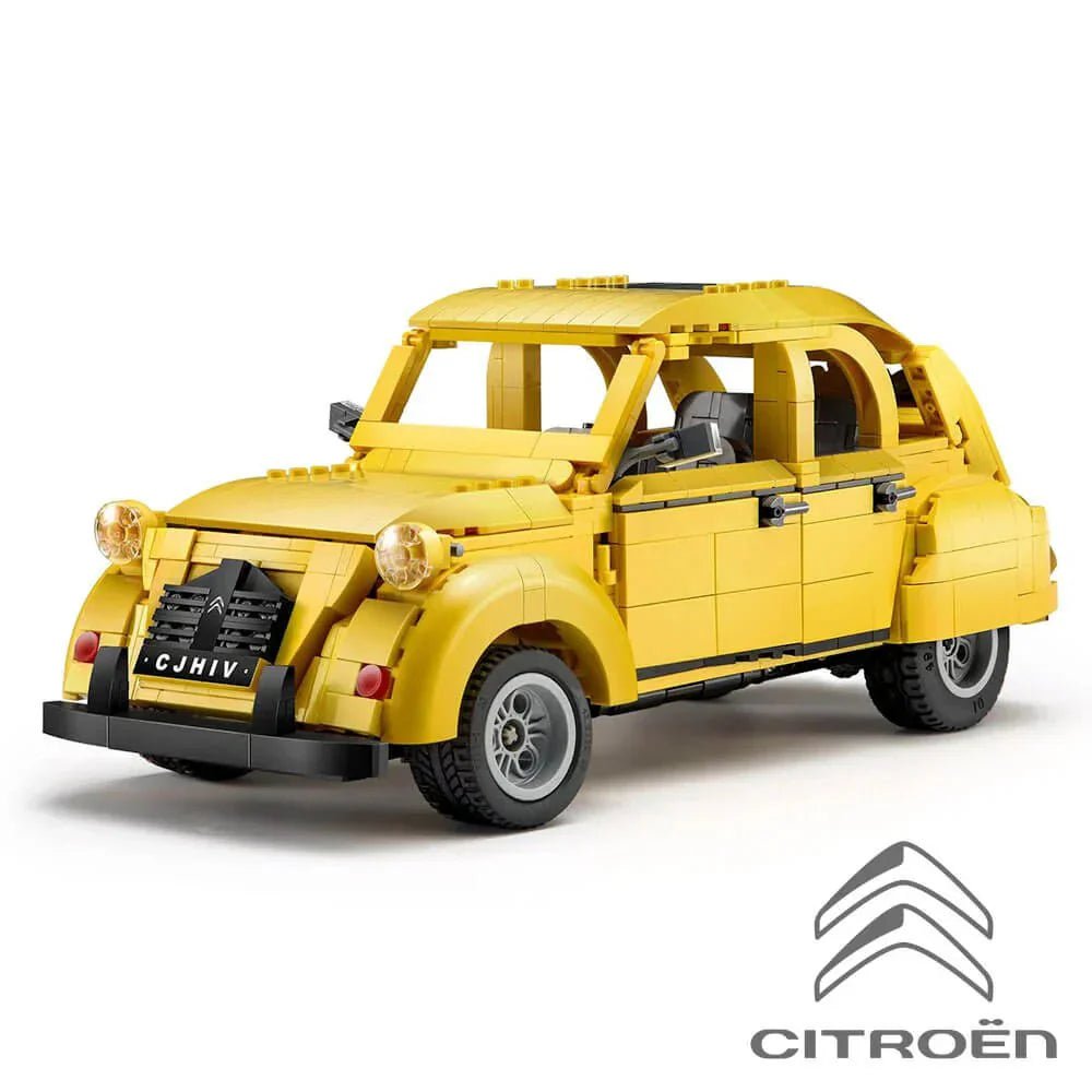 Vintage Citroen 2CV - Building Blocks Set | Power Brickz